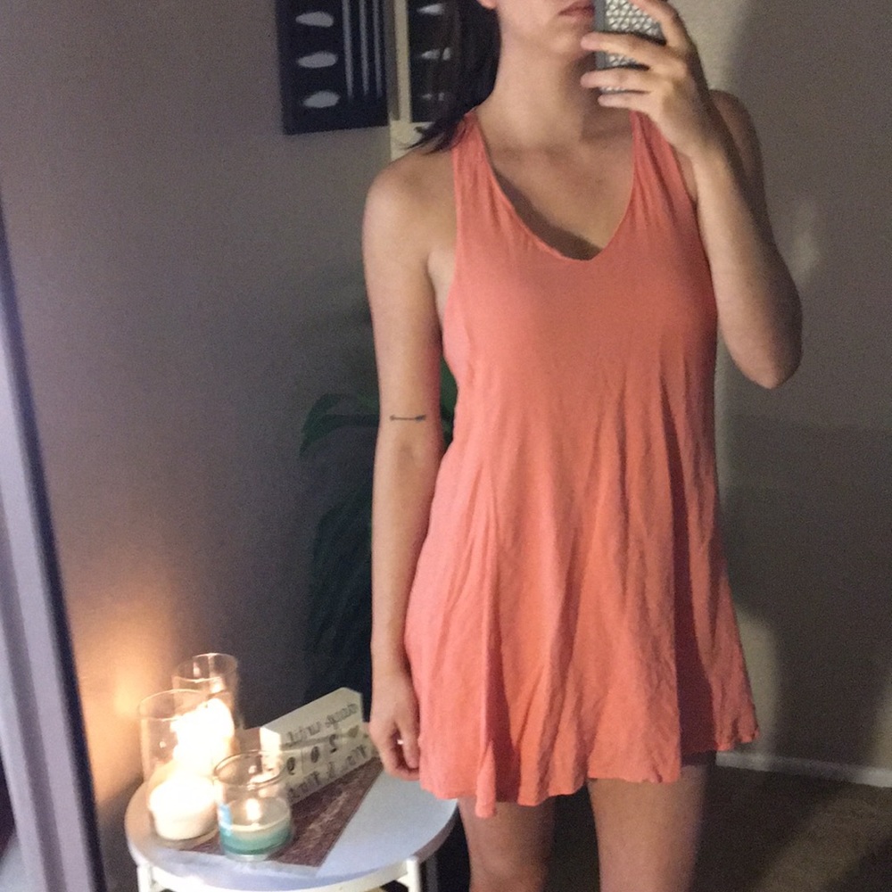 Salmon dress